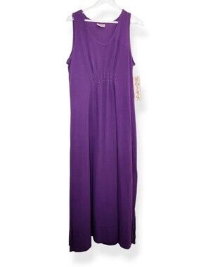 NWT Cottonways Ava Women's Purple Sleeveless Maxi Dress Size 3 (2X)
